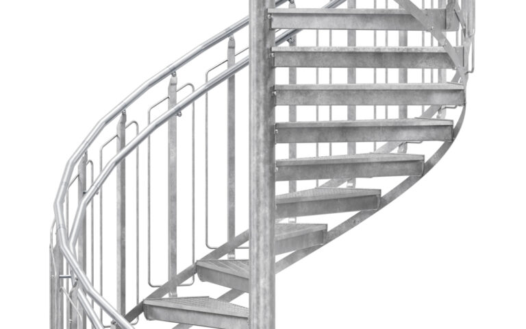 Spiraltrapp Rekkverk Bøyle