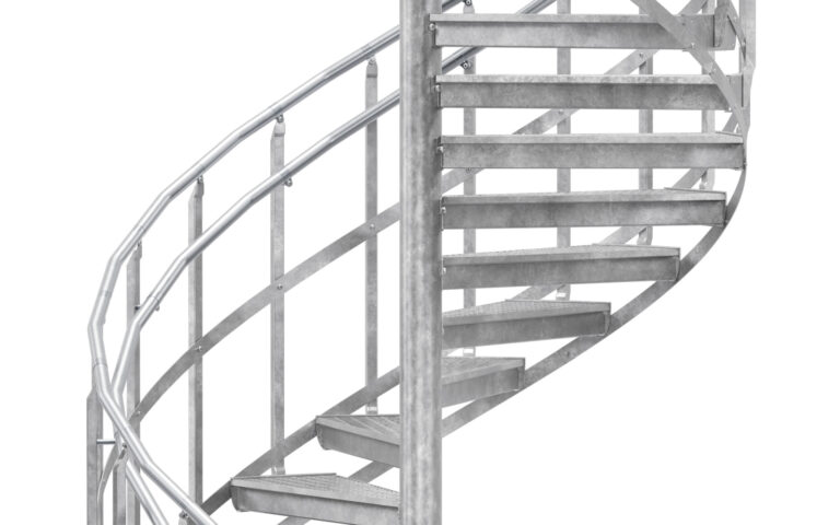 Spiraltrapp Rekkverk Knelist