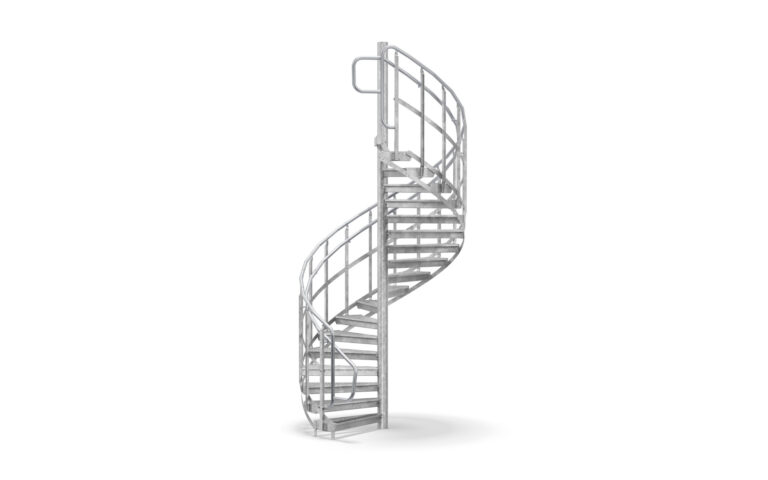 Spiraltrapp Rekkverk Knelist