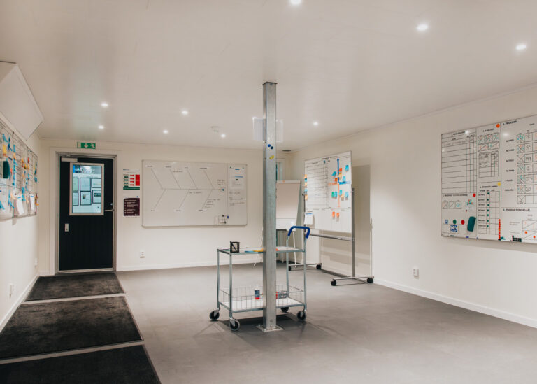 Den integrerte mesaninen har blitt servicesenterets nye innovasjonshub.